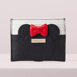 ✨kate spade new york x minnie mouse card case✨
